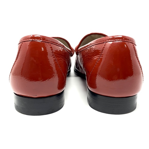 GUCCI 1953 Roos Red Patent Leather Luxury Loafer - Picture 6 of 8